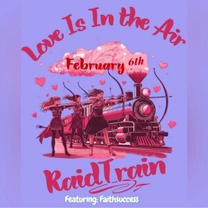 Love Is In The Air Valentines Crystals Raid Train